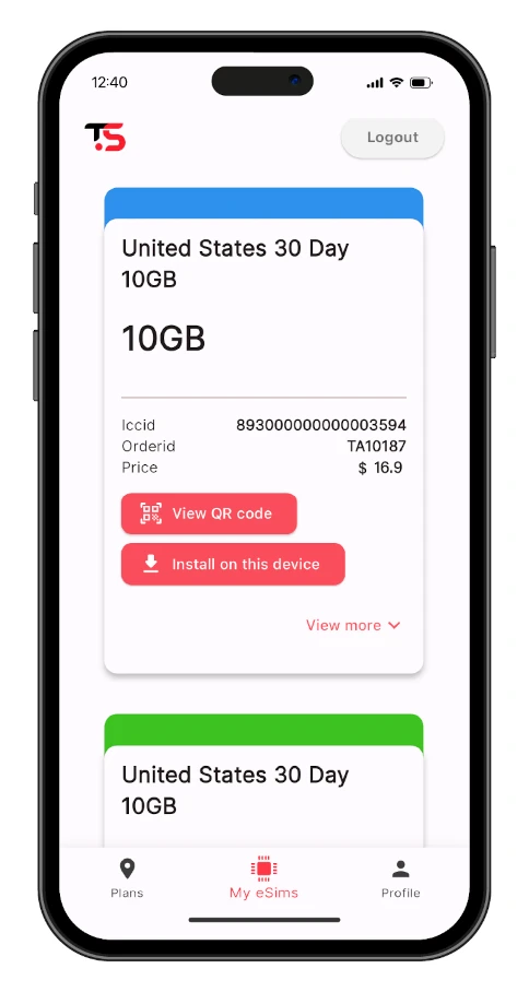 eSIMs for global connectivity
