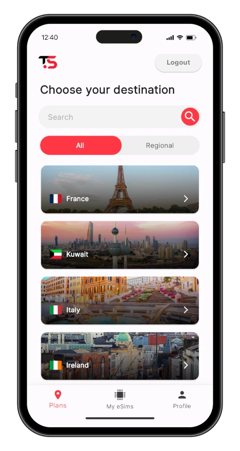 eSIMs for global connectivity